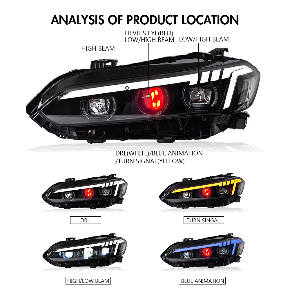 Civic Headlights