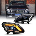 Faros delanteros Mercedes-Benz Clase R BC-A251 para Mercedes-Benz W251 R320 R350 R500 (2010–2017) - Miniatura de la galería de productos 6
