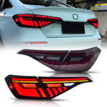 Honda Civic Tail Lights SY-B168B For Honda Civic (2022-Hadiah) - Gambar Kecil Galeri Produk 4