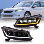 Faros delanteros Honda Accord TT-YG-A165 / TT-YG-A165-E para Honda Accord (2008–2012) Lámpara de cabeza - Miniatura de la galería de productos 6