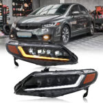 Honda Civic Headlights SY-A285 For Honda Civic (2006–2011) Lampu Kepala - Gambar Kecil Galeri Produk 12