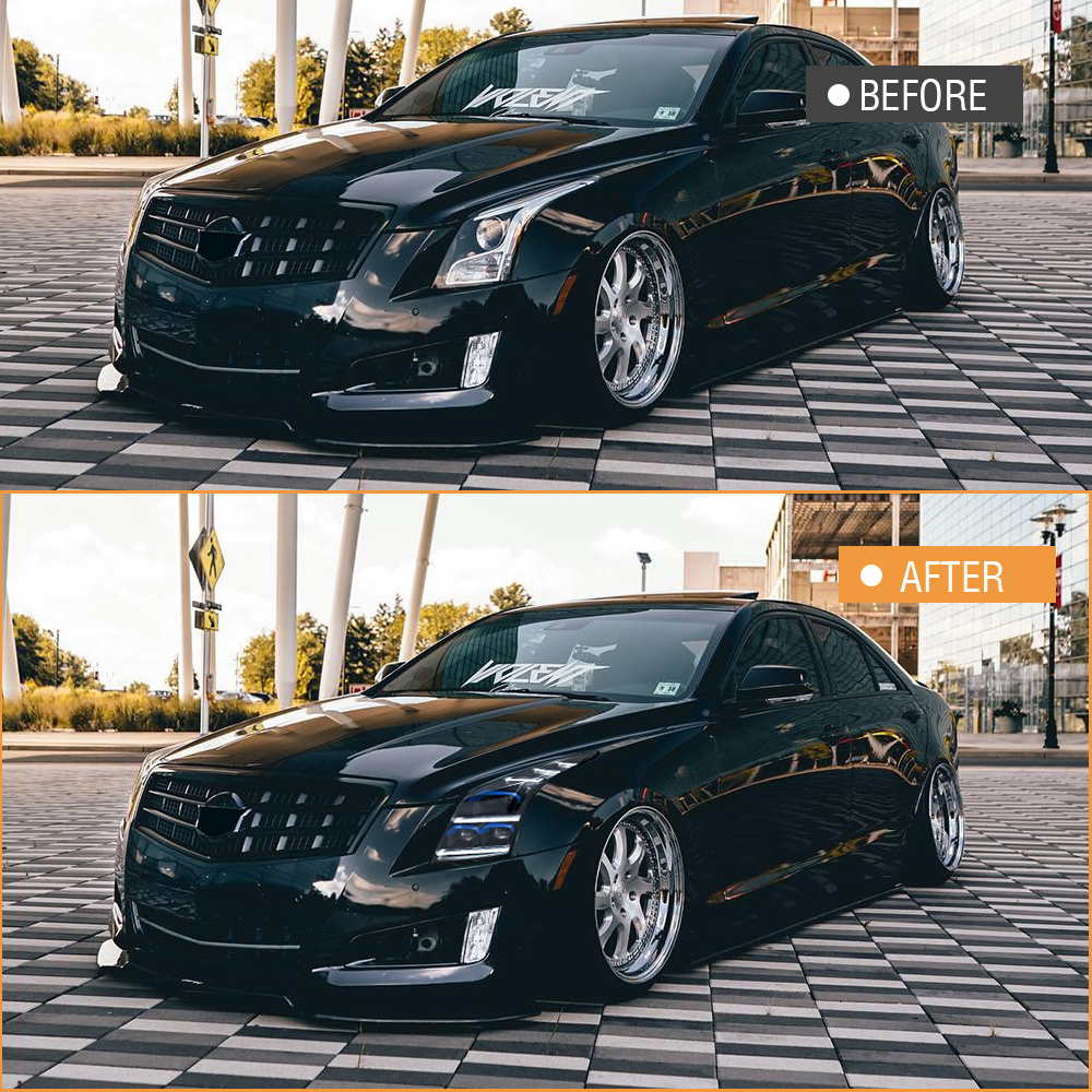 Cadillac ATS Headlights ATS-A144B For Cadillac ATS / ATS-L (2013–2019) - View 12