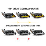 Faros delanteros LED CMR-A192B de Toyota Camry para Toyota Camry (2012–2014) 7Pre-lifting facial de ª generación - Miniatura de la galería de productos 10
