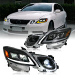Faros delanteros Lexus GS GS-A507 para Lexus GS300 / GS350 / GS450h / GS460 (2006–2011) - Miniatura de la galería de productos 8