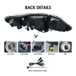 Honda Civic Headlights SY-A285 For Honda Civic (2006–2011) Lampu Kepala - Gambar Kecil Galeri Produk 11