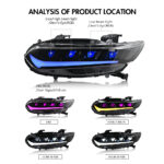 Honda Accord Scheinwerfer TT-YG-A150B / TT-YG-A150B-E / TT-YG-A150B-RGB Für Honda Accord (2018–2021) Stirnlampe - Miniaturansicht der Produktgalerie 15