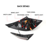 Honda Civic Tail Lights SY-B111H-S For Honda Civic (2016-2021) - صورة مصغرة لمعرض المنتجات 8