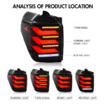 Toyota 4Runner Tail Lights CB-B604-S For Toyota 4Runner (2010–2020) - Thumbnail ng Product Gallery 10