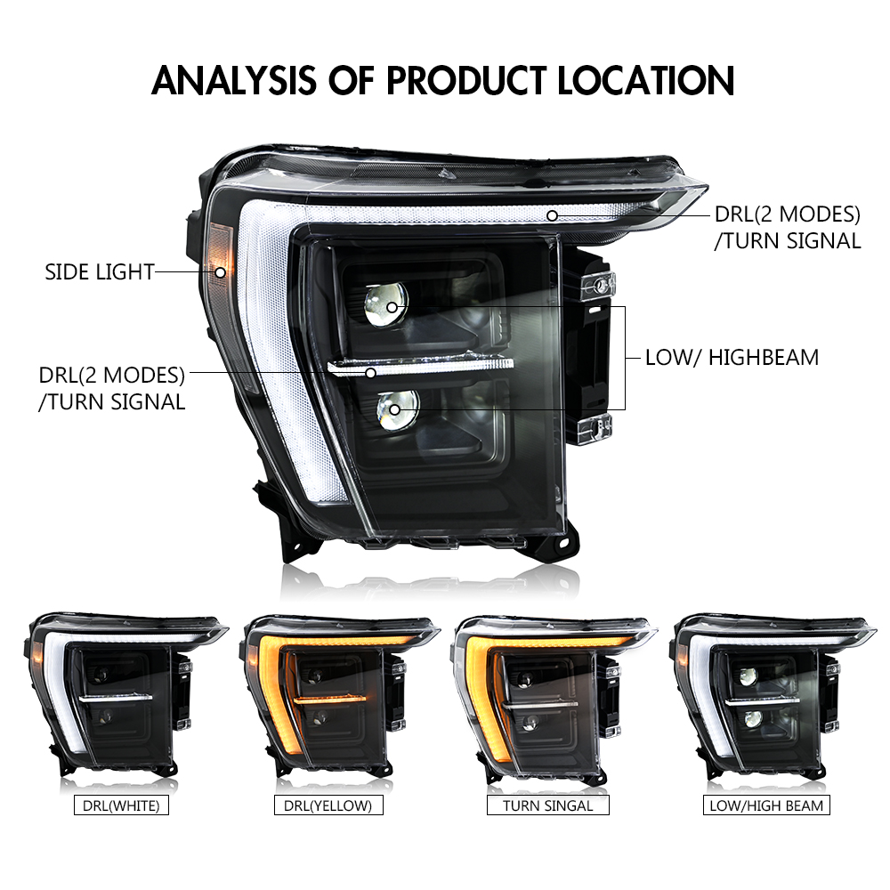 Ford F150 Headlights
