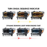 Toyota Tundra / Sequoia Headlights TT-A283-A For Toyota Tundra (2007-2013) / Sequoia (2008-2021) مصباح الرأس - صورة مصغرة لمعرض المنتجات 9