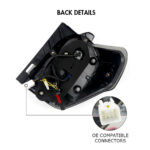 Toyota 4Runner Tail Lights CB-B171 For Toyota 4Runner (2010–2020) Gaya Raptor - Gambar Kecil Galeri Produk 8