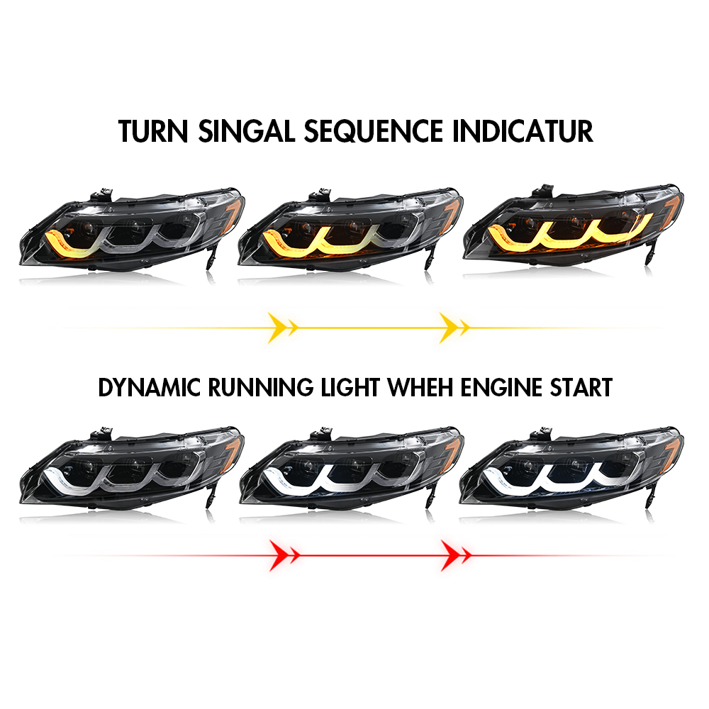 Civic Headlights