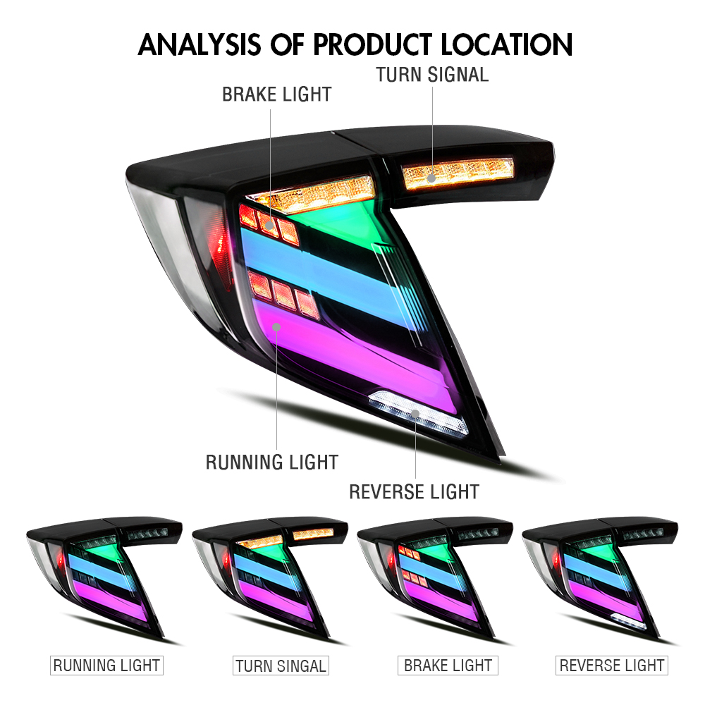 Civic Hatchback Tail Lights