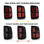 Dodge RAM Tail Lights RAM-B175-S For RAM 1500 (2009–2018) / 2500 (2013–2018) - Gambar Kecil Galeri Produk 10
