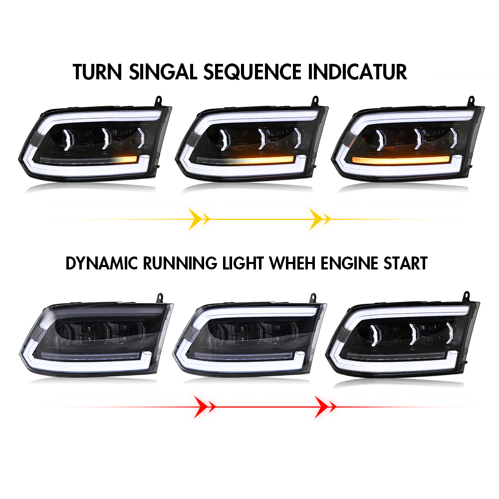 Dodge RAM Headlights