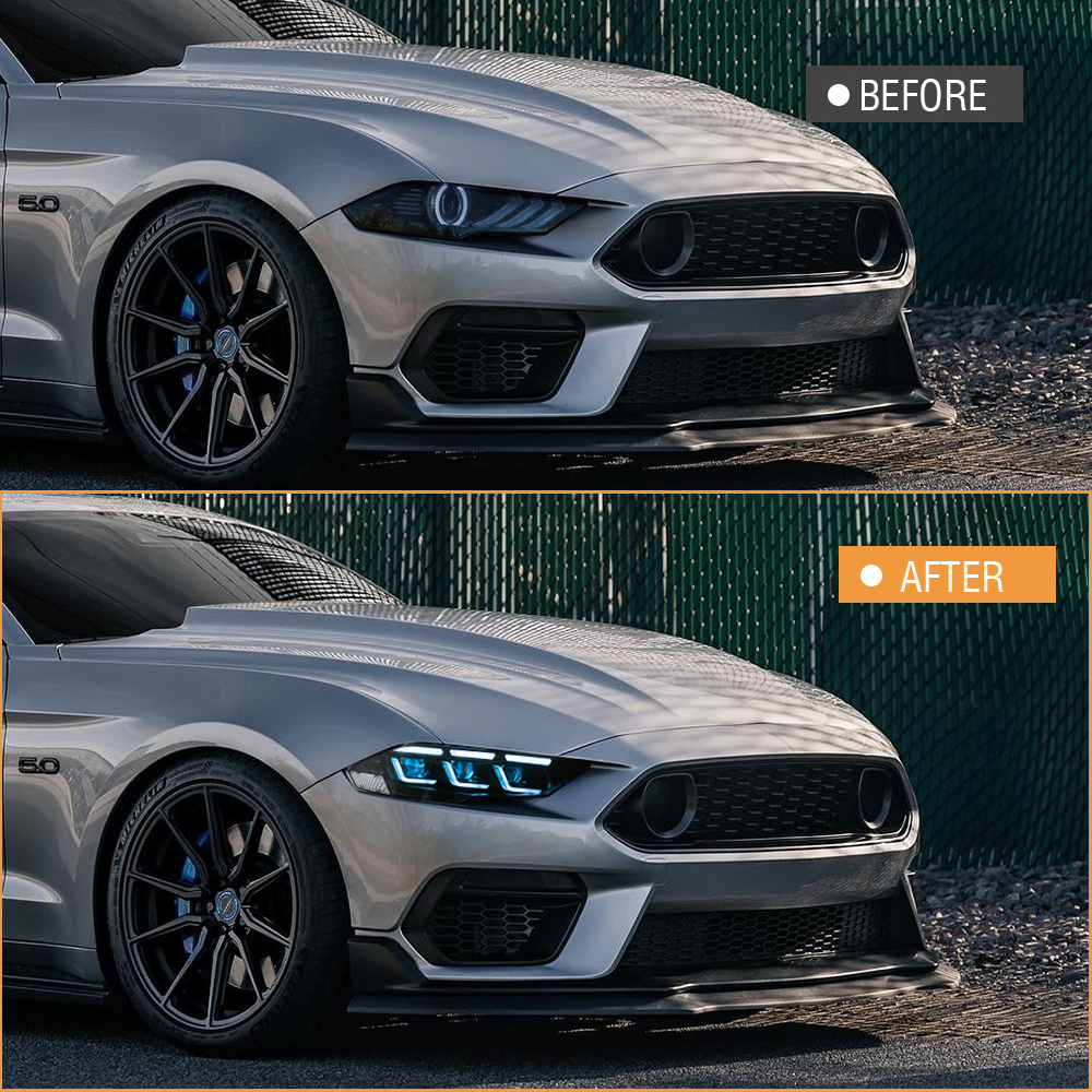 Mustang RGB Headlights