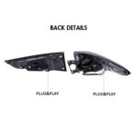 Toyota Highlander Tail Lights HLD-B224 Para sa Toyota Highlander (2021–2023) - Thumbnail ng Product Gallery 8