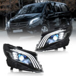 Faros delanteros Mercedes-Benz Metris VT-A169 para Mercedes-Benz Metris (2017–2022) Lámpara de cabeza - Miniatura de la galería de productos 5