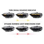 Ford Mustang Scheinwerfer Ford-A201B-T Für Ford Mustang (2015–2017) Stirnlampe - Miniaturansicht der Produktgalerie 8