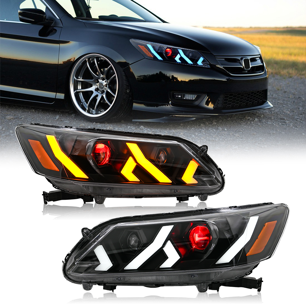 Honda Accord Headlights YG-A502 / YG-A502-E For Honda Accord (2013–2015) 4-Door Head Lamp - View 8