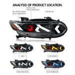 Honda Accord Headlights YG-A504 / YG-A504-E For Honda Accord (2018–2022 г.) - Миниатюра галереи продуктов 12