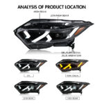 Honda HR-V Headlights HRV-A505 / HRV-A505-E For Honda HR-V (2019–2022) - Miniatura della galleria del prodotto 7