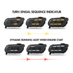 Ford Mustang Headlights Ford-A200 For Ford Mustang (2013-2014) - صورة مصغرة لمعرض المنتجات 12