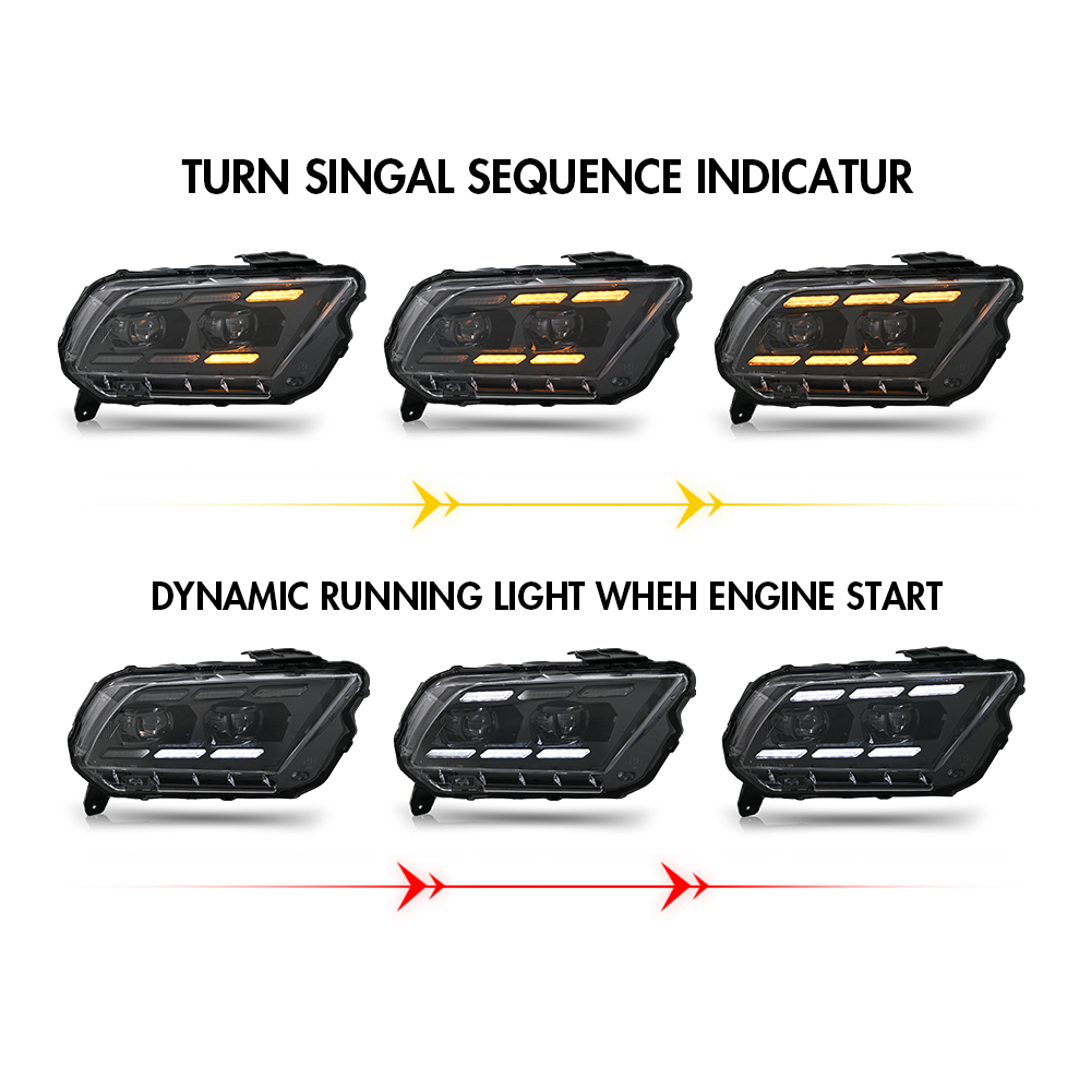 Mustang Headlights