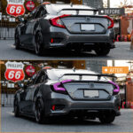 Luci posteriori Honda Civic SY-B111C / SY-B111C-RGB Per Honda Civic (2016–2021) - Miniatura della galleria del prodotto 11