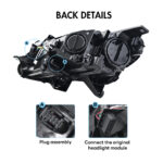 Faros delanteros Mercedes-Benz Clase R BC-A251 para Mercedes-Benz W251 R320 R350 R500 (2010–2017) - Miniatura de la galería de productos 8