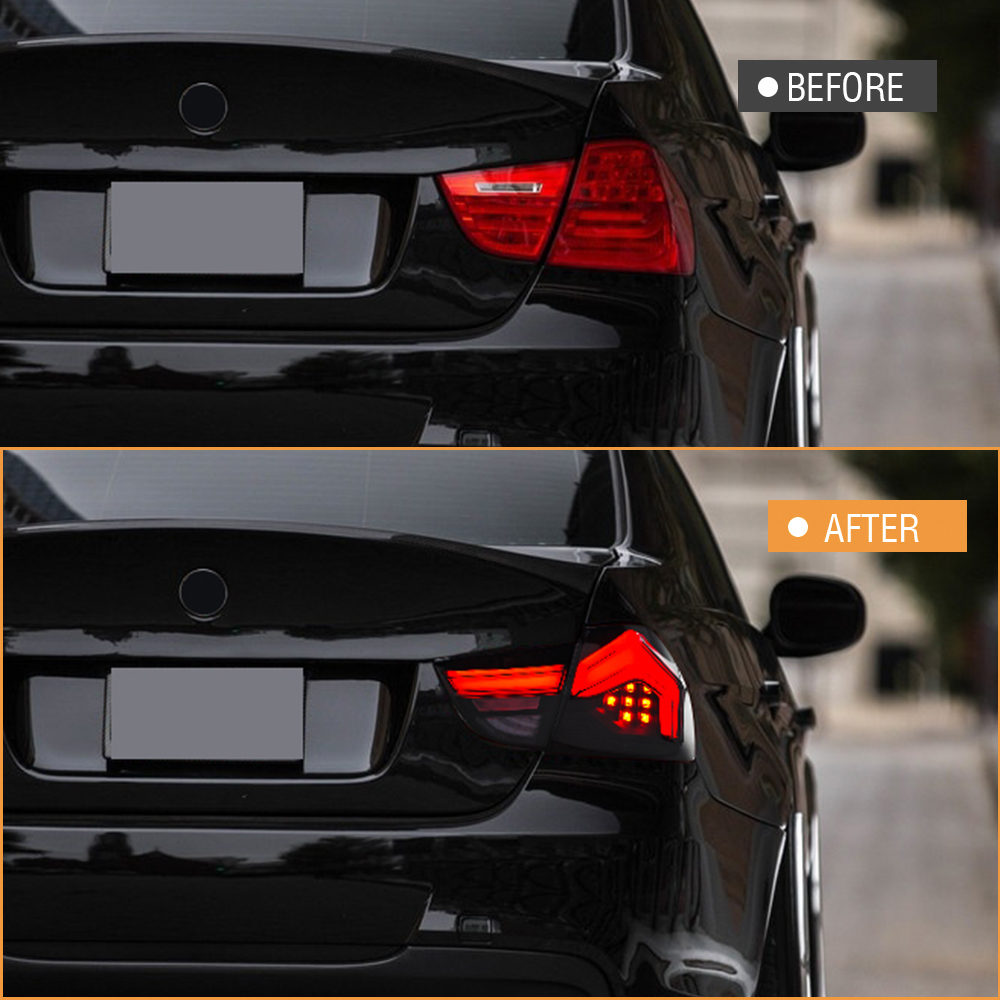 BMW 3 Series Tail Lights B204-S For BMW 3 Series E90 (2009–2012) - View 13
