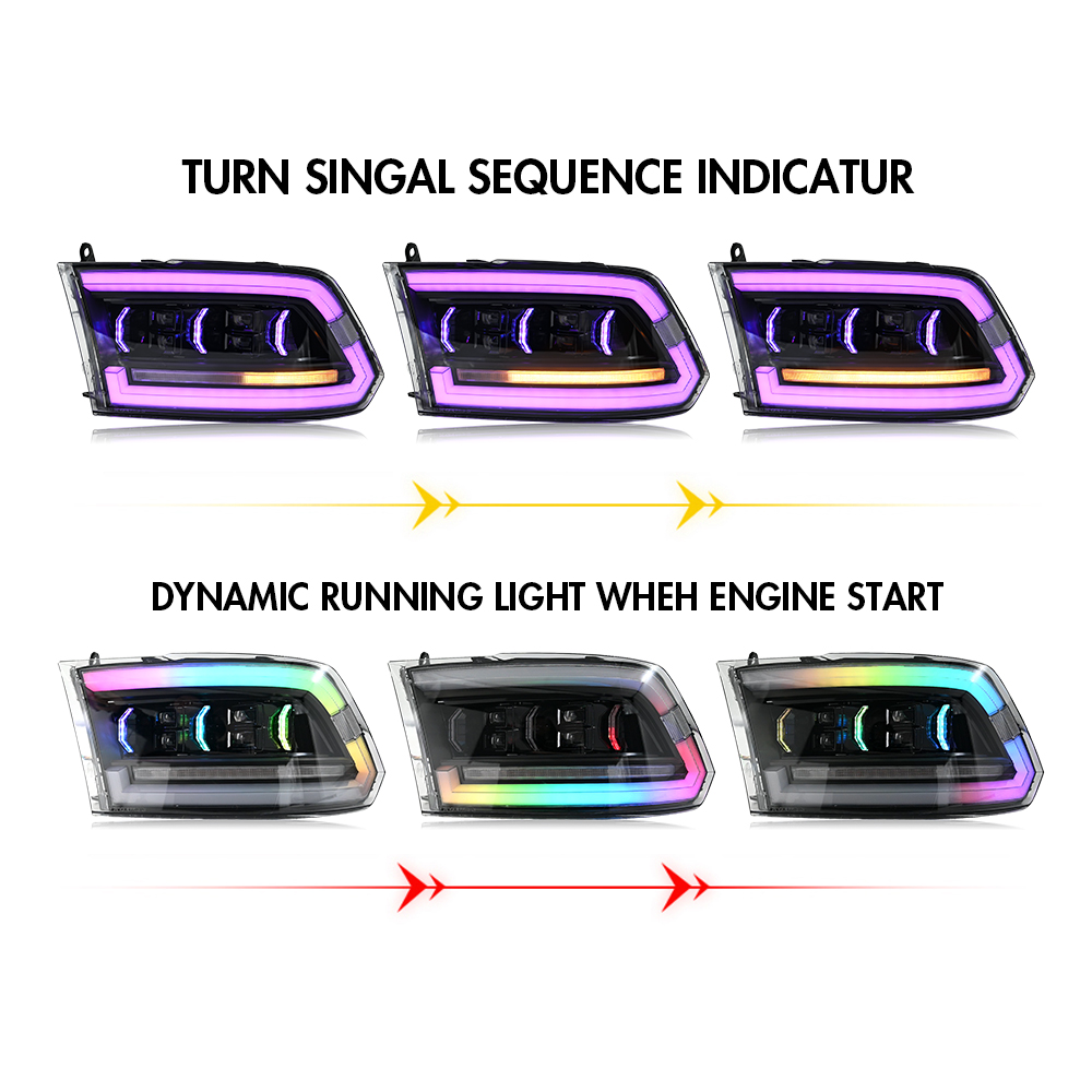 Dodge RAM Headlights