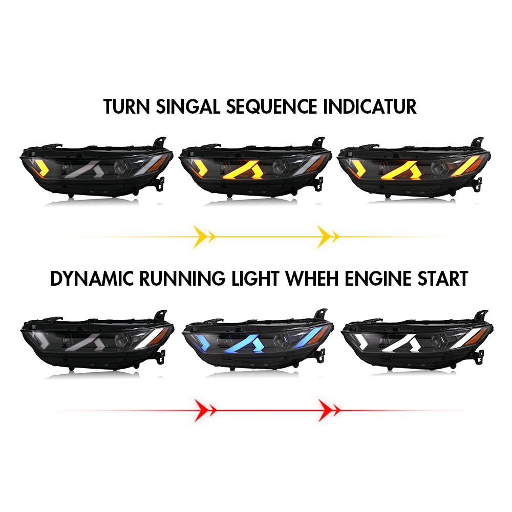 Honda Accord Headlights YG-A512 For Honda Accord 11th Gen (2023–2025) Lambo Style - View 14
