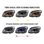 Faros delanteros Mercedes-Benz GLK GLK-A501-A para Mercedes-Benz Clase GLK (2013–2015) - Miniatura de la galería de productos 8