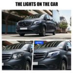 Faros delanteros Mercedes-Benz Metris VT-A169 para Mercedes-Benz Metris (2017–2022) Lámpara de cabeza - Miniatura de la galería de productos 9