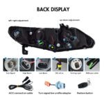 Fari Honda Civic RGB A285-RGB per Honda Civic (2006–2011) Lampada frontale - Miniatura della galleria del prodotto 11