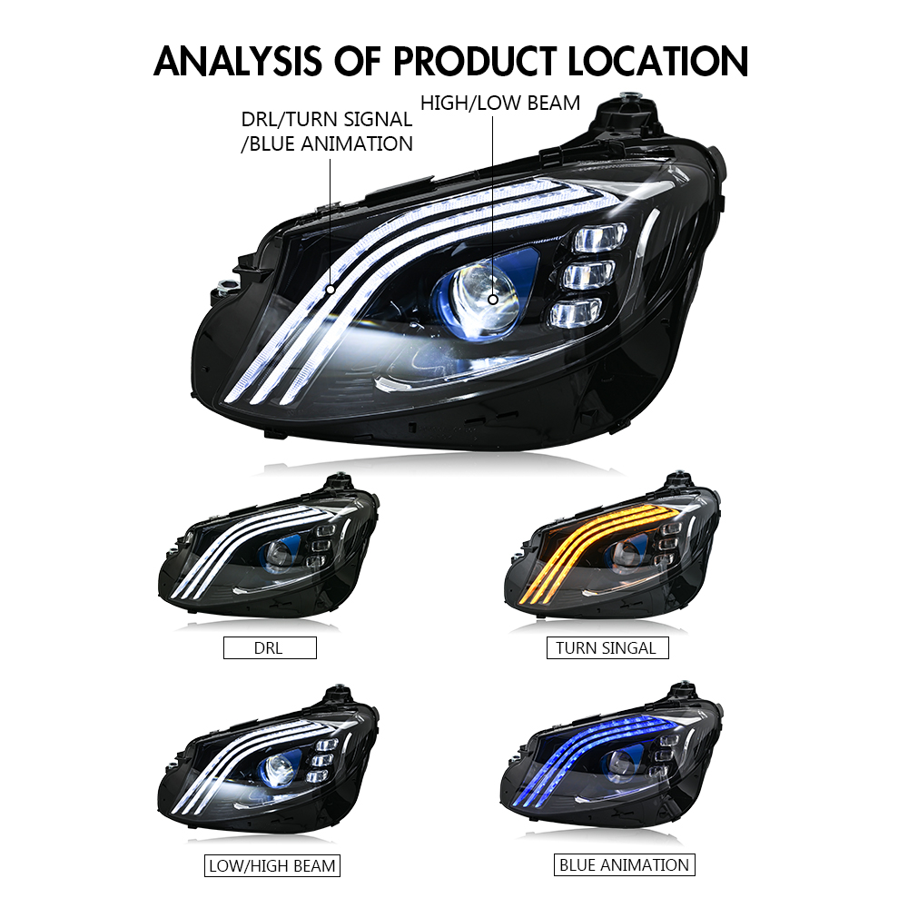 Mercedes-Benz Headlights