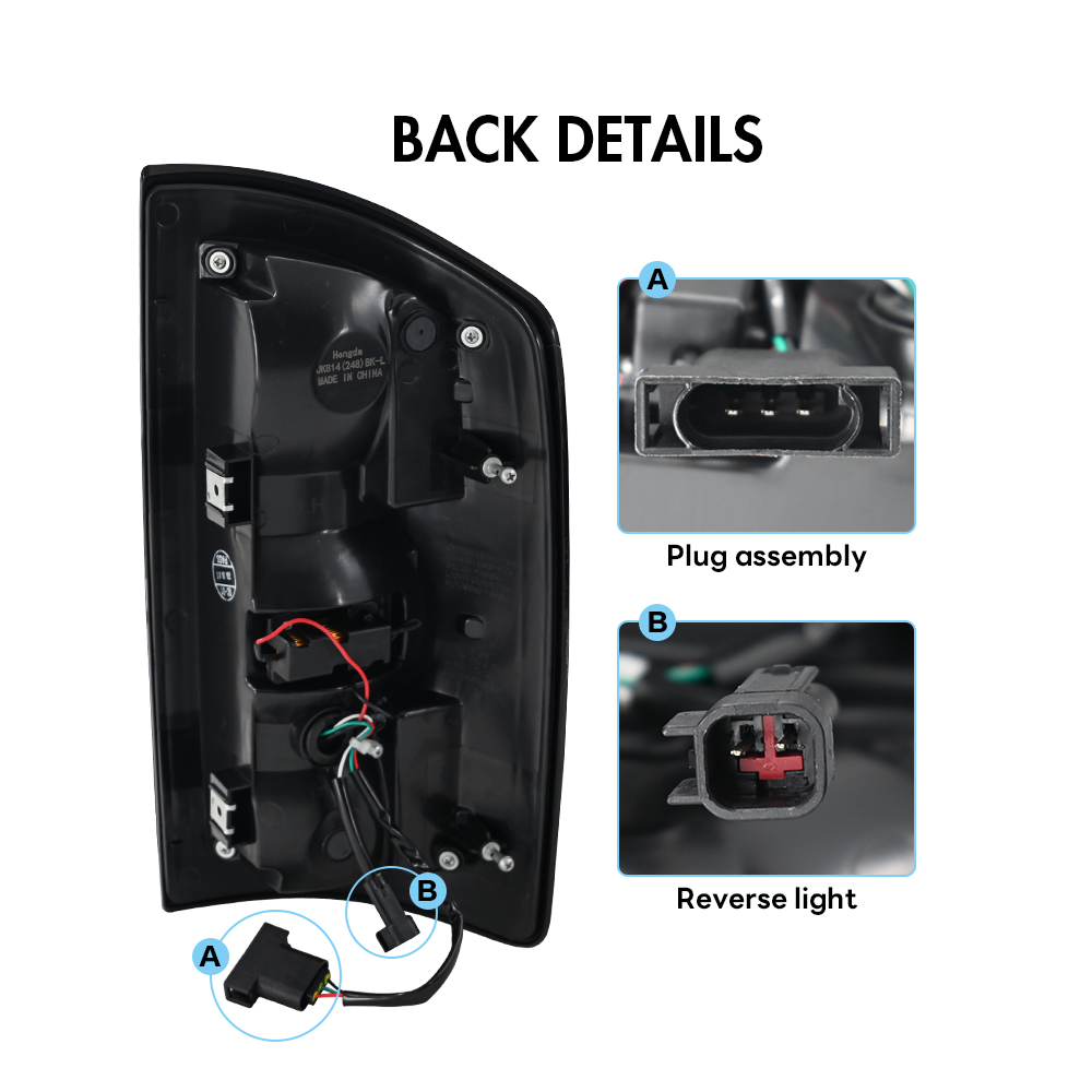 Dodge RAM Tail Lights