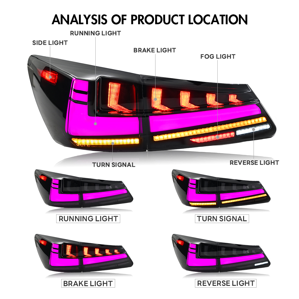 Lexus IS Tail Lights