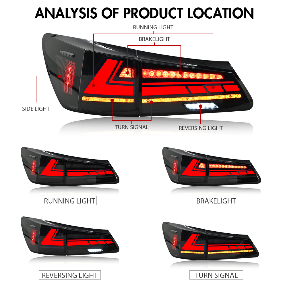 Lexus IS Tail Lights