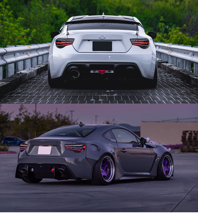 Toyota 86 Tail Lights 86-B225-RGB For (2012–2020) Tail Lamp 36 Toyota 86 Tail Lights