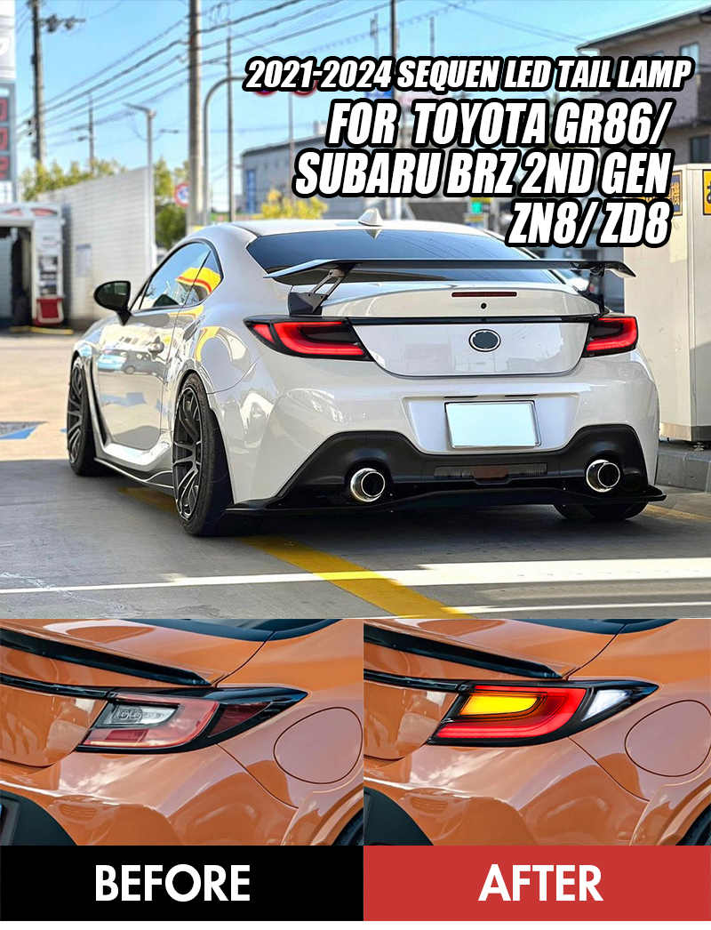 Toyota GR86 Tail Lights TT-86-B601 For Toyota GR86 / Subaru BRZ (2021–2024) 17 Toyota GR86 Tail Lights