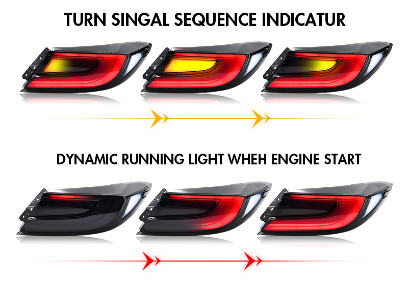 Toyota GR86 Tail Lights TT-86-B601 For Toyota GR86 / Subaru BRZ (2021–2024) 19 Toyota GR86 Tail Lights