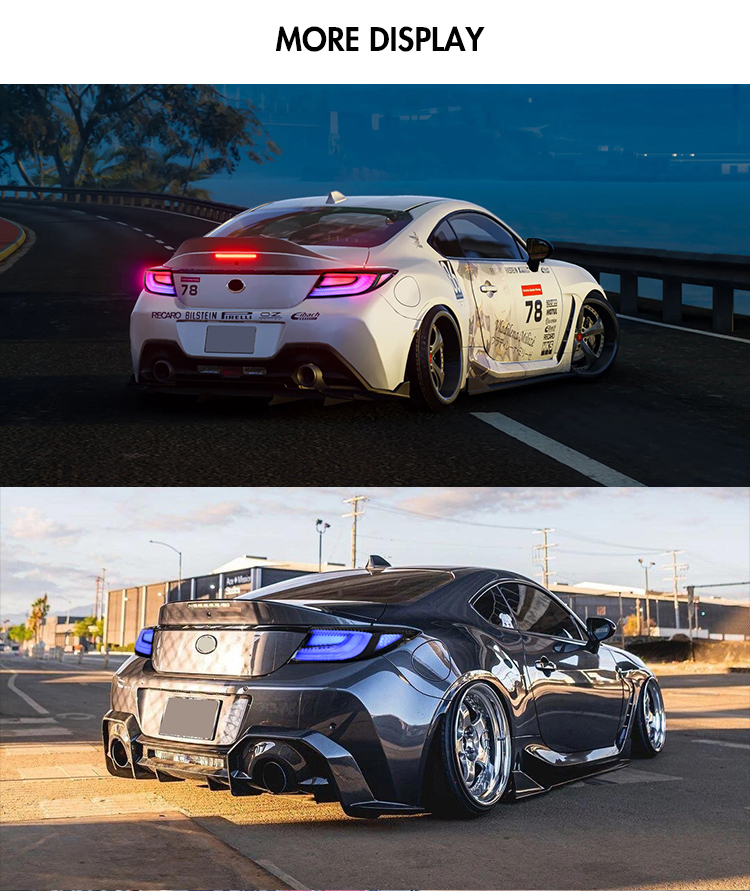 Toyota GR86 Tail Lights 86-B601-RGB For Toyota GR86 / Subaru BRZ (2021–2024) 28 Toyota GR86 Tail Lights