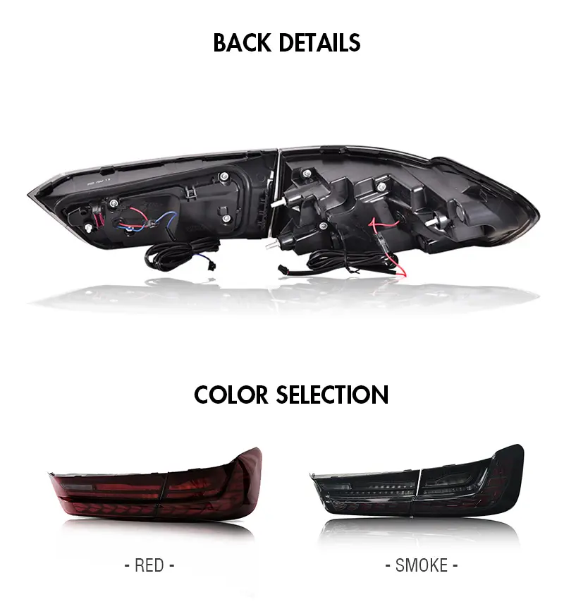 BMW 3 Series Tail Lights BM-B121G For BMW 3 Series G20 (2019–2021) 17 BMW 3 Series Tail Lights