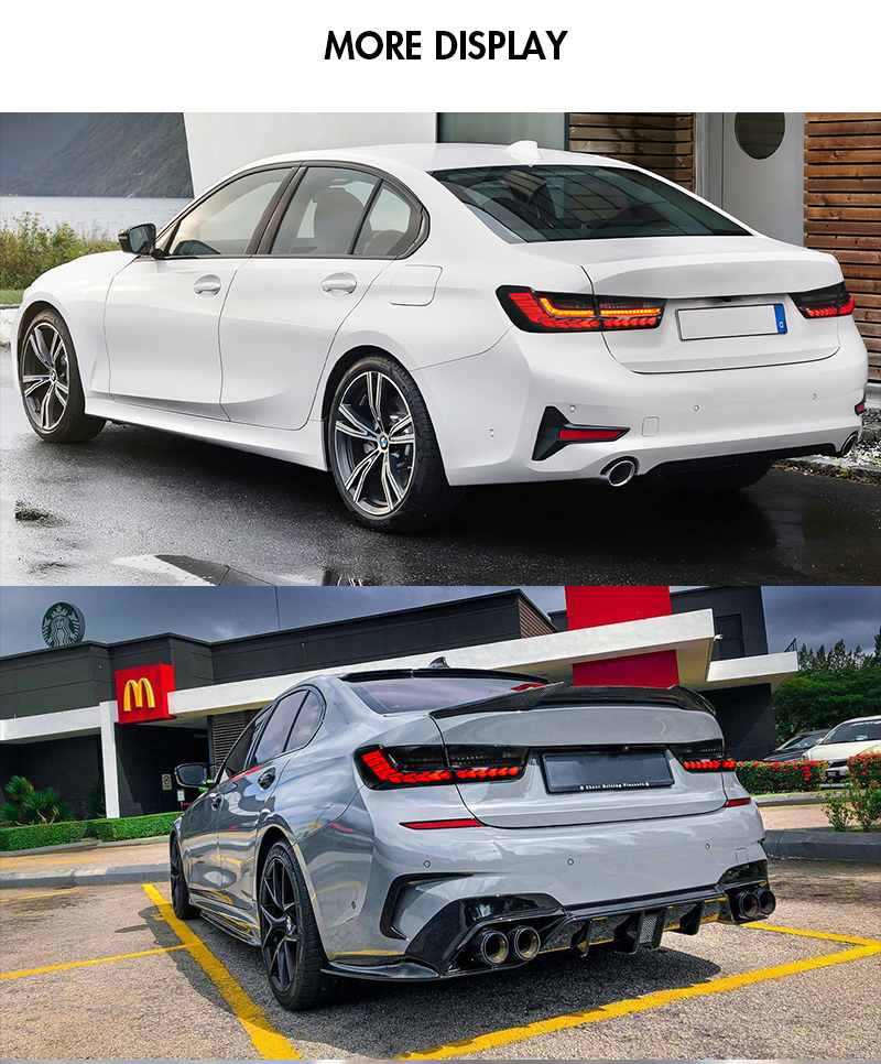 BMW 3 Series Tail Lights BM-B121G For BMW 3 Series G20 (2019–2021) 19 BMW 3 Series Tail Lights