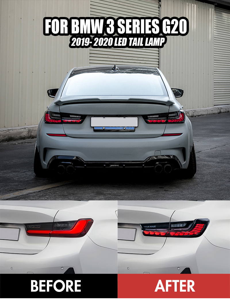 BMW 3 Series Tail Lights BM-B121C For BMW 3 Series G20 (2019–2020) 13 BMW 3 Series Tail Lights