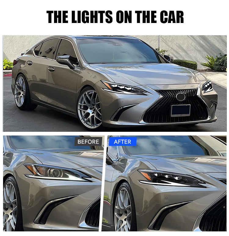 Lexus ES Headlights ES-A286 For Lexus ES 200 / 250 / 260 / 300h / 350 (2018–2023) 18 Lexus ES Headlights