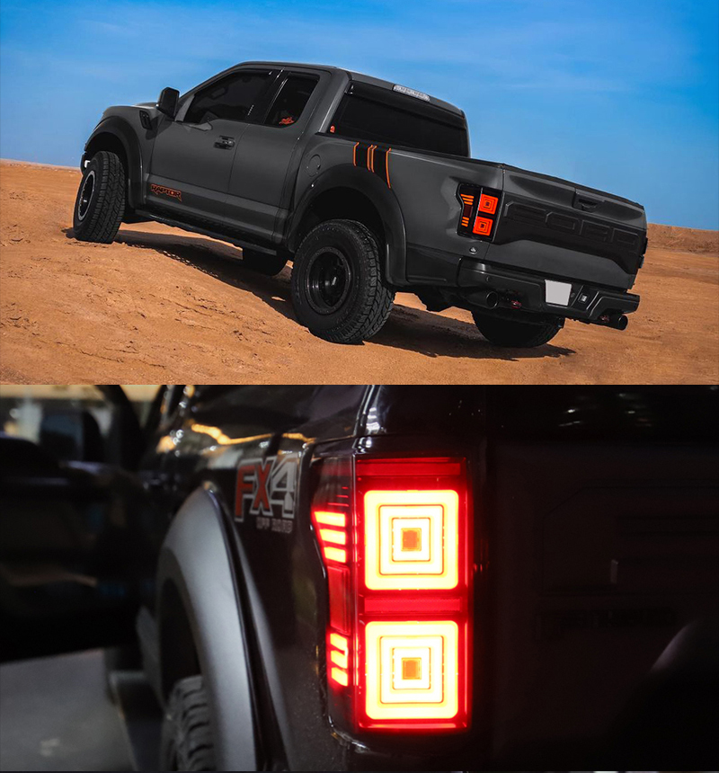 Ford F150 Tail Lights F150-B140C For Ford F-150 (2015–2020) 20 F150 Tail Lights