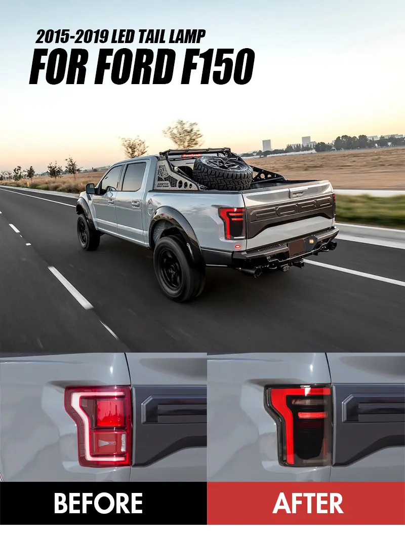 Ford F150 Tail Lights Tail Lights TT-F150-B140F / B140FS For Ford F-150 13 F150 Tail Lights